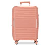 Movom Inari Maleta de cabina Rosa 40x55x20 cms Rígida Polipropileno Cierre TSA 37L 2,68 kgs 4 Ruedas dobles equipaje mano