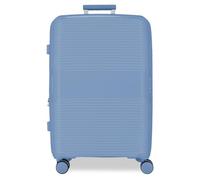 Movom Inari Maleta Grande Azul Claro 54x78x31 cm Rígida Polipropileno Cierre TSA Integrado 113L 4,5kg 4 Ruedas Dobles Extensible