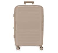 Movom Inari Maleta Mediana Champagne 49x68x27 cm Rígida Polipropileno Cierre TSA Integrado 76L 3,5kg 4 Ruedas Dobles Extensible