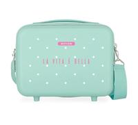 Movom La Vita e Bella Nececer Adaptable Azul 29x21x15 cms Rígido ABS 9,14L 0,8 kgs