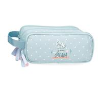 MOVOM Estuche triple Live Your Dreams Poliéster 22x10x9 cms Verde