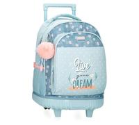 Movom Live Your Dreams Mochila Compact 2 Ruedas Verde 32x43x21 cms Poliéster 28,9L