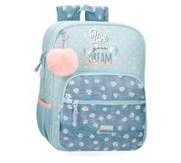 Movom Live Your Dreams Mochila Escolar Verde 30x38x12 cms Poliéster 13,68L
