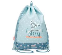 Movom Live Your Dreams Mochila Saco, Verde, 32x42 cms