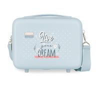 Movom Live Your Dreams Nececer Adaptable Azul 29x21x15 cms Rígido ABS 9,14L 0,8 kgs