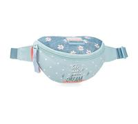 Movom Live Your Dreams Riñonera Verde 27x11x6,5 cms Poliéster by Joumma Bags