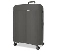 Movom Maleta Grande Antracita 53x78x31 cm Rígida ABS Cierre TSA Integrado 108L 4,8kg 4 Ruedas Dobles