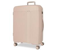 Movom Maleta Grande Beige 53x78x31 cms Rígido 4,58 kgs Cierre TSA Polipropileno 4,58 kgs 108LExtensible