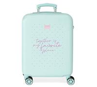 Movom My Favourite place Maleta de cabina Azul 38x55x20 cms Rígida ABS Cierre de combinación lateral 35L 2 kgs 4 Ruedas dobles Equipaje de Mano