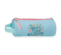 Movom Never Stop Dreaming Estuche Redondo Azul 23x9x9 cms Poliéster