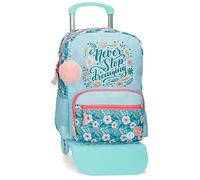 Movom Never Stop Dreaming Mochila Escolar, Azul