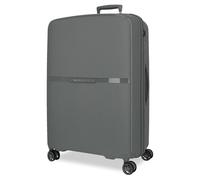 Movom Noon Maleta Grande Gris 51x76x33 cms Rígido 4,58 kgs Cierre TSA Polipropileno 4,58 kgs 109LExtensible