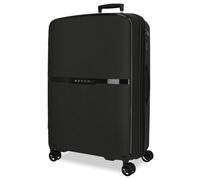 Movom Noon Maleta Grande Negro 51x76x33 cms Rígido 4,58 kgs Cierre TSA Polipropileno 4,58 kgs 109LExtensible