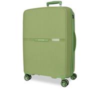 Movom Noon Maleta Grande Verde 51x76x33 cms Rígido 4,58 kgs Cierre TSA Polipropileno 4,58 kgs 109LExtensible