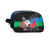 Movom Offside Neceser Dos Compartimentos Adaptable Negro 26x16x10 cm Poliéster 4,16L