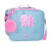 Movom Power Girl Bandolera Porta Alimentos térmica Azul 25x21x11 cms Poliéster