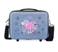 Movom Power Girl Nececer Adaptable Azul 29x21x15 cms Rígido ABS 9,14L 0,8 kgs