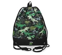 Movom Raptors Bolsa de Merienda Negro, 27x34 cms