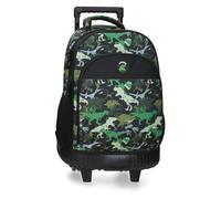 Movom Raptors Mochila Compact 2 Ruedas Negro 32x43x21 cms Poliéster 28,9L