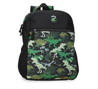 Movom Raptors Mochila Escolar Negro 27x33x11 cms Poliéster 9,8L
