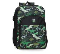 Movom Raptors Mochila Escolar Negro 30x40x13 cms Poliéster 15,6L