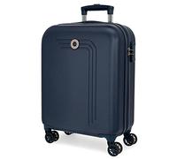 MOVOM Riga, Maleta De Cabina Rígida 55cm Unisex Adulto, Marino, Media