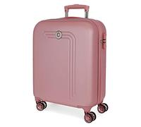 MOVOM Riga, Maleta De Cabina Rígida 55cm Unisex Adulto, Rosa (Pink), Media
