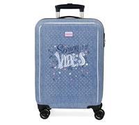 Movom Spring Vibes Maleta de Cabina Azul 38x55x20 cms Rígida ABS Cierre de combinación Lateral 35L 2 kgs Equipaje de Mano