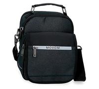 Movom Trimmed Bandolera Dos Compartimentos Azul 20x25x12 cms Poliéster