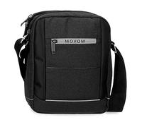 Movom Trimmed Bandolera Portatablet Negro 22x27x8 cms Poliéster