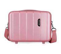 Movom Wood Neceser Adaptable Rosa 29x21x15 cms Rígido ABS 9,14L 0,83 kgs