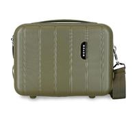 MOVOM Wood Neceser de Cabina, Equipaje, Interior con Dos Compartimentos, Fabricada en ABS Material Resistente y Ligero. De Joumma Bags