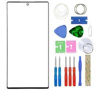 MovTEK Pantalla Repuesto Cristal Tactil Frontal Original para Samsung Galaxy Note 10 4G/5G N970F con Kit de Herramientas y Adhesivo 3M Negro