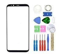 MovTEK Pantalla Repuesto Cristal Tactil Frontal Original para Samsung Galaxy S8 G950F con Kit de Herramientas y Adhesivo 3M Negro