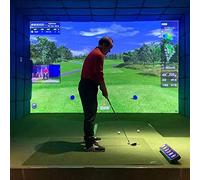 MOWEO Pantalla de proyección para Entrenamiento de Golf,Pantalla de Impacto para simulador de Golf HD,Pantalla de proyección para Entrenamiento de Golf,para Entrenamiento de Golf