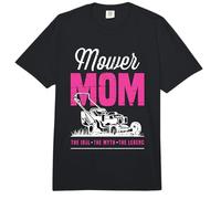 Mower Mom The Idol The Myth The Legend Cortacésped de paisajismo Comfort Colors Adult Heavyweight T-Shirt
