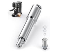 MOWETOO Boquilla de Vapor para Cafetera - Boquilla Espumadora Inoxidable para Cafetera Espresso, Tubo para De’Longhi Dedica EC680 EC685, Una Abertura y Tres Aberturas, Upgrade Latte Art