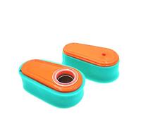 MOWFILL Paquete de 2 filtros de aire 795066 de repuesto para BS 5419,796254 OEM cartucho de filtro de aire con prefiltro 796254 para cortacésped elemento limpiador de aire