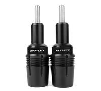 MOWOK Compatible con Yamaha MT-07 fz07 MT07 Tracer 2014-2021 2022 2023 2024, accesorios de motocicleta, deslizadores de marco, protector de motor, almohadilla de protección contra caídas (negro)