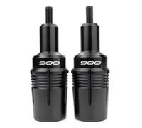 MOWOK Tampones Parachoques Protecciones Anticaída para Moto Accesorios para Kawasaki Z900 RS Z900RS 2017-2023 2024 2025 Protección del Bastidor (Negro)
