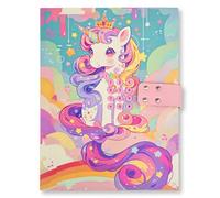 Mowtential Diario para Niñas con Contraseña - Diario Secreto con Candado, diario secreto niña, un Tesoro de Fantasía para Guardar Sus Secretos, El Regalo Creativo Ideal para Niñas de 6 a 15 Años.