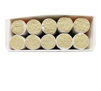 Moxa Artemisa Puro,Moxa Sin Humo 10 rollos de moxibustión, palos moxa pura, medicina herbal tradicional, acupuntura, masaje, cuerpo cálido, alivio del dolor(Moxa stick 30)