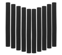Moxa Artemisa Puro sin Humo Rollos de Moxa sin humo, 10 Uds., 12x12cm, barra de palitos de Moxa hecha a mano Uso apto para moxibustión (negro)