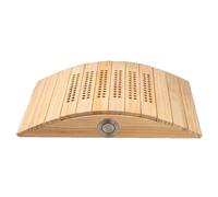 Moxa Box - Caja de madera para quemador de moxibustión lumbar, 14.4 x 2.9 x 11.0 pulgadas, adorable estuche compacto de ajenjo con múltiples agujeros para relajación de espalda, bienestar para mujeres