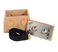 Moxa Box - Quemador doméstico de Moxa y soporte para varillas | Herramienta de quema de Moxa para terapia de moxibustión | Contenedor de dispositivos de enfermería para prácticas de relajación y biene