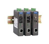 Moxa IMC-21-M-ST convertidor de Medio 100 Mbit/s 1300 NM - Convertidor de Red (100 Mbit/s, 10/100Base-T(X), 100Base-FX, Alámbrico, 5000 m, 1300 NM, -34 dBmW)