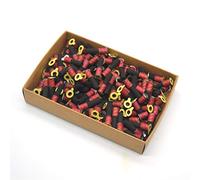 Moxa,Moxa Artemisa Puro 180 unids Mini MoxA TUBE MOXIBUSTIA ETIQUETA DE MOXIBUSTION TERAPADORA CALENTA MERRADOR(180pcs Smokeless)
