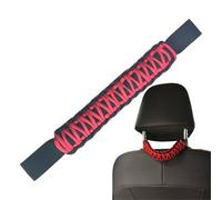 Moxeupon Asidero para asiento trasero, asas de paracord para coche, antideslizantes, asas tejidas | Asidero para coche, asas de paracord para vehículos todo terreno, vehículos sin puerta