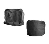 Moxeupon Bolsa de bolos de bola única, bolsa de bolos, bolsa de malla con asa, bolsa de almacenamiento antiarañazos, bolsa de almacenamiento para deportes de bolsillo para mujeres al aire libre
