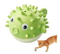 Moxeupon Cat Nip, bolas para gatos - Pelotas para gatos - Menta de gato | Dispensador de tratamiento, herramienta de peluquería, productos para masticar mascotas, juguetes de limpieza de dientes de